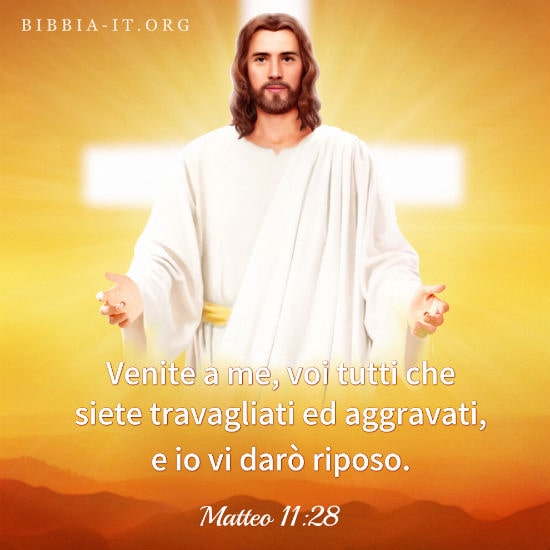 Frasi bibliche Matteo 1128