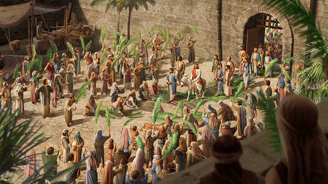 Ingresso trionfale di Gesù a Gerusalemme